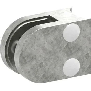 Zábradlí Feldmann 3033-ZN0 - ZAMAK držák skla na trubku pr. 33,7 mm - model 30, pro nerezové zábradlí