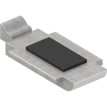 Zábradlí Feldmann 14-Boden-V2A - nerezová zajišťovací podpěra do držáku skla a plechu - model 14, AISI 304 brus, pro nerezové zábradlí a schodiště