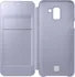 Pouzdro na mobilní telefon Samsung Wallet Cover pro Galaxy J6 fialové