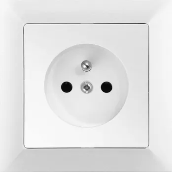 Stavebniny Timex Zásuvka Opus premium, bílá