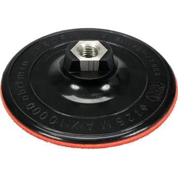 Brusný kotouč Talíř leštící/brousící M14 x 125 mm suchý zip Vorel TO-08500