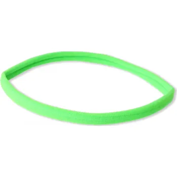 Dlouhá gumička - čelenka, fosforové barvy Barva: zelená