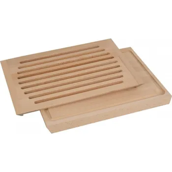 Deska na pečivo 400 × 300 mm, dřevěná