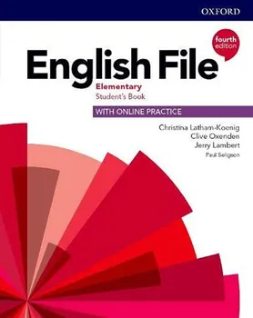 Anglický jazyk English File Fourth Elementary: Student´s Book with Student Resource Centre Pack Gets you talking - Christina Latham-Koenig and col. (2019, brožovaná)