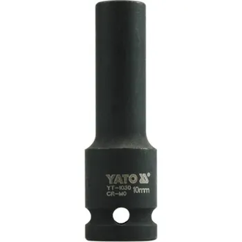 Nástavec 1/2"rázový šestihranný hluboký 10 mm CrMo Yato YT-1030