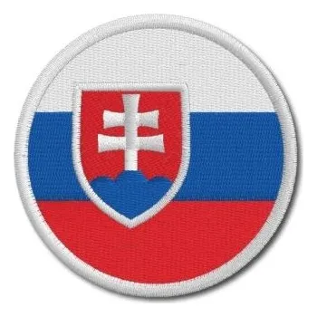 Nášivka Pelisport Nášivka Slovenská vlajka kulatá ø 4,5 cm - nelze suchý zip