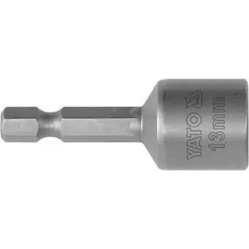 Dílna Nástavec magnetický 1/4"8 x 48 mm CrV Yato YT-1503