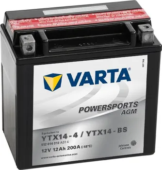 Motobaterie Varta YTX14-BS 12V 12Ah