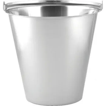 kbelík Vědro bez prstence 15 l (Profi nerezový kýbl - nerezové vědro bez prstence)