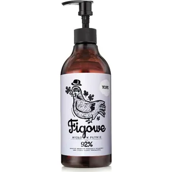 Koupelová kosmetika Yope Tekuté koupelnové mýdlo fík 500 ml