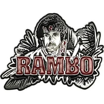 Rambo - kovový odznak John Rambo