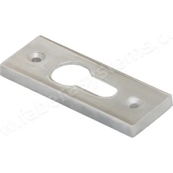 Dveřní kování Závorový štítek KOMAS Al 26089