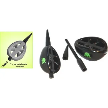 Krmítko pro ryby Krmítko pogum. Method - kužel 5/3mm 100g dvojkř.