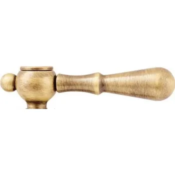 MK4.SM - ručka pro baterie Morava Retro, teplá, stará mosaz KR4002SM