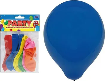 Balónek MFP Party balónky nafukovací standard 23 cm mix 12 ks