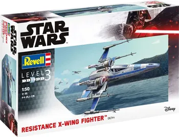 Plastikový model Revell Resistance X-Wing Fighter 1:50