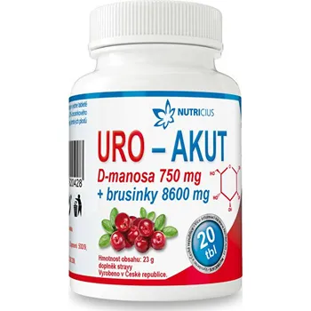 Nutricius Uro-Akut D-manosa 750 mg +…