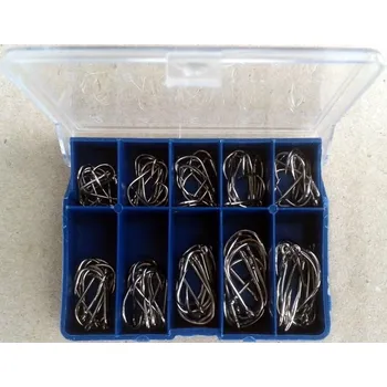 Rybářský háček 55 Sada háčků 90ks plast krabička