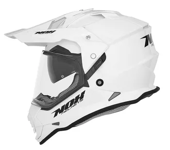 Helma na motorku NOX N312 bílá