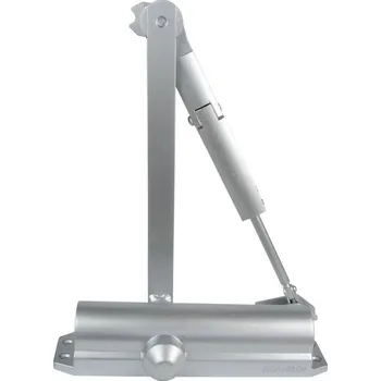 Zavírač dveří ASSA ABLOY DC120 s aretací stříbrný