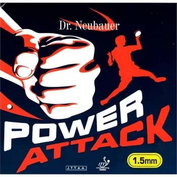 Dr. Neubauer Power Attack potah černý 1,8