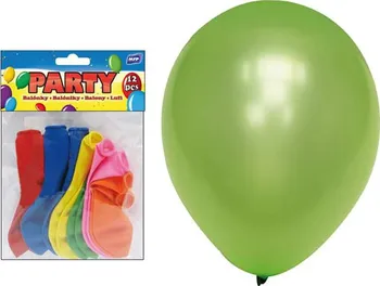 Balónek MFP Party balónky nafukovací sáček neon 23 cm mix 12 ks