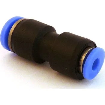 Lepící sada Pneumatická nástrčná spojka redukce přímá EPU na vzduch 4/8mm (Násuvná spojka redukce přímá plastová pro hadice 4/8mm)