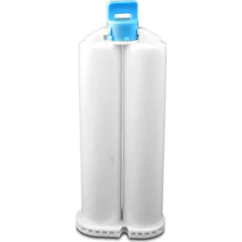 Lepící sada Speciální dvoukartuše 1:1 50ml (Tyto polypropylenové dvoukartuše umožňují přesné poměrové dávkování dvousložkových lepidel, silikonů, epoxidů a jiných kapalin. Objem dvoukartuše 50ml o poměru 1:1.)