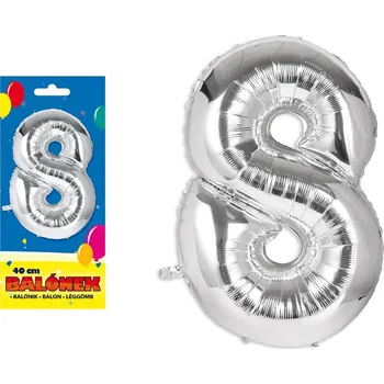MFP Nafukovací fóliová číslice 40 cm, 8