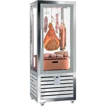 Vítrína chladící panoramatická na uzeniny Curve CSM450G-RLC, ventilační Sleva 8300Kč