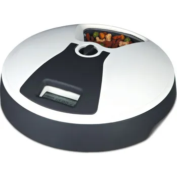 Dávkovač krmiva Trixie TX6 6x 240 ml tmavě šedý/bílý