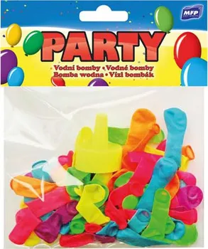 Balónek MFP Party Vodní bomby neon 50 ks