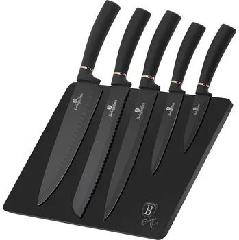 Kuchyňský nůž Berlingerhaus Black Rose Collection BH-2407 6 ks