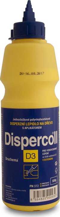 Dispercoll D3 500g s aplikátorem (Disperzní lepidlo na dřevo)