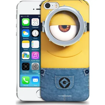 Pouzdro na mobilní telefon Pouzdro na mobil Apple Iphone 5/5S - HEAD CASE - Mimoni - Mimoň Stuart (Obal, kryt pro mobil Apple Iphone 5/5S - Já, padouch - mimoň Stuart jedno oko)