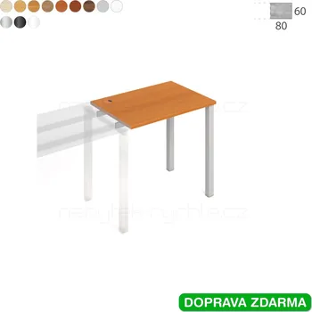 Psací stůl UE 800 R Hobis UNI - Stůl řetězící 80 x 60