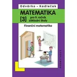 Matematika 3. díl pro 9. ročník…