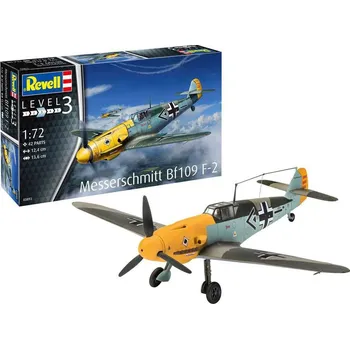 Plastikový model Revell Messerschmitt Bf 109 F-2 Luftwaffe Model Set 1:72