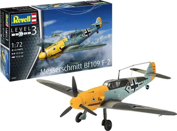 Plastikový model Revell Messerschmitt Bf 109 F-2 Luftwaffe Model Set 1:72