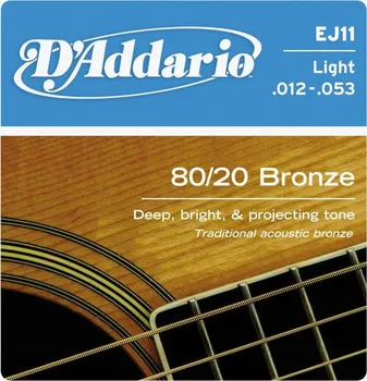 Struna pro kytaru a smyčcový nástroj D'Addario EJ11
