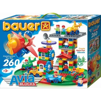 ostatní stavebnice Bauer Avia stavebnice 260 dílů