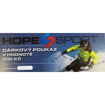 Dárkový potravinový koš Hope Sport Dárkový poukaz 500Kč