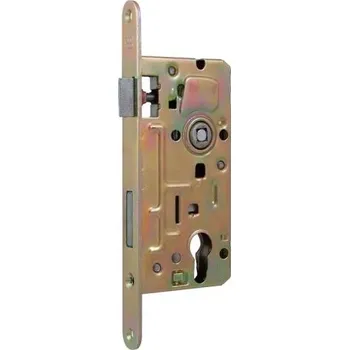 brána PSG 63.216 - Zadlabací zámek pro branku, vrata a dveře, rozteč 72 mm, zádlab 77 mm