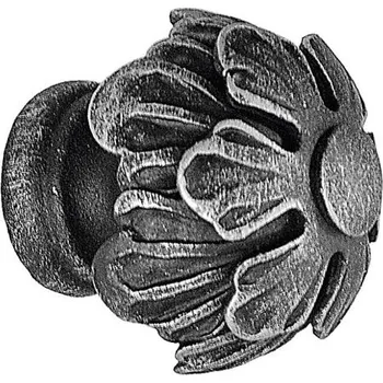 brána PSG Ozdobná kovaná klika - koule 63.009 pro dveře, branku a bránu