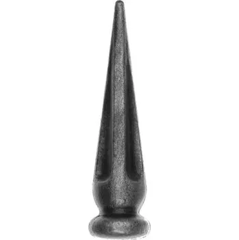 PSG Kovaný hrot - špička pro kovaný plot a bránu 40.159, 145x36 mm, základna 35 mm