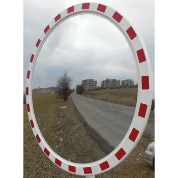 Bezpečnostní zrcadlo Dopravní zrcadlo, průměr 1200 mm, včetně držáku, slevy od více ks