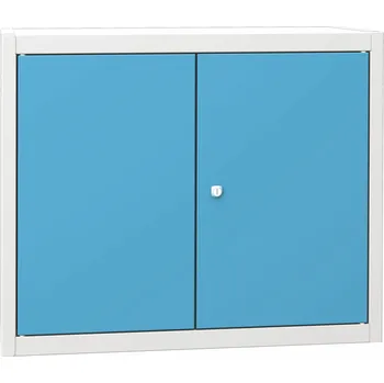 Zásuvkový kontejner Meziskříňka DPM02A pod pracovní stůl, šedá/modrá