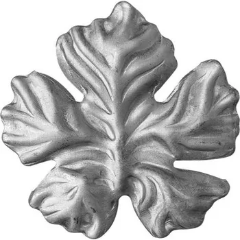 PSG Ozdobný list pro kovaný plot, bránu, zábradlí a mříže 50.159, 70x70 x 2 mm