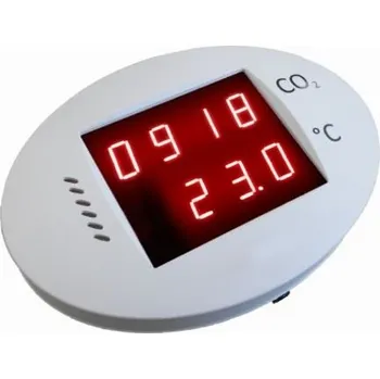 Zabezpečovací technika Protronix Čidlo kombinované CO2 + teplota, LCD display, zvukový alarm, IS-CO2-P