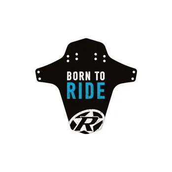 Blatník na kolo Reverse blatník MudGuard Born to ride, černá-světle modrá